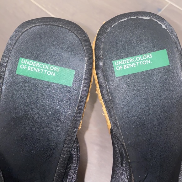 Satin platform espadrille - Picture 4 of 8